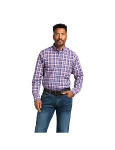 Camisas De Traje Ariat Pro Series Aaron Classic Fit Hombre Marrones | XNTL17329