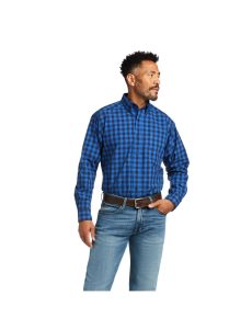 Camisas De Traje Ariat Pro Series Anthony Classic Fit Hombre Azules | WKVZ43582