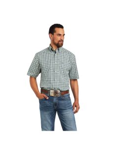 Camisas De Traje Ariat Pro Series Barrett Classic Fit Hombre Verde | PWST71285