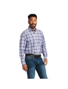 Camisas De Traje Ariat Pro Series Diego Classic Fit Hombre Azules Indigo | MODF65290