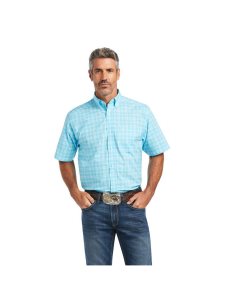 Camisas De Traje Ariat Pro Series Quilo Stretch Classic Fit Hombre Multicolor | AUVB68549