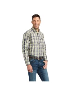 Camisas De Traje Ariat Pro Series Team Mabry Classic Fit Hombre Verde | RKQA76951