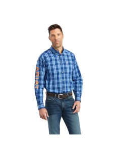 Camisas De Traje Ariat Pro Series Team Marcos Classic Fit Hombre Azules | UHKN40179