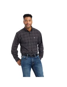 Camisas De Traje Ariat Pro Series Wilder Stretch Fitted Hombre Negras | SCWE90536