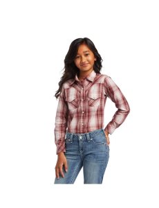 Camisas De Traje Ariat REAL Plaid Niños Multicolor | XNCE15930