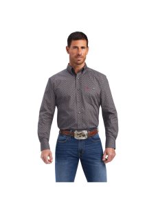 Camisas De Traje Ariat Relentless Steadfast Stretch Classic Fit Hombre Multicolor | RPFC60147