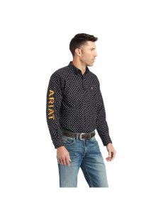 Camisas De Traje Ariat Team Conor Classic Fit Hombre Negras | LJIK09314