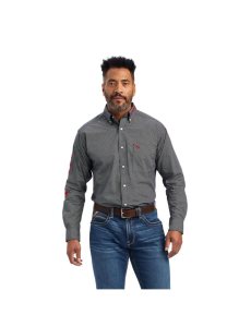 Camisas De Traje Ariat Team Massimo Classic Fit Hombre Rojas | WLKV56742