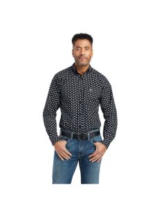 Camisas De Traje Ariat Washington Fitted Hombre Negras | PTUB47680