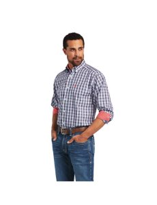 Camisas De Traje Ariat Wrinkle Free Nico Classic Fit Hombre Blancas | FILR84315