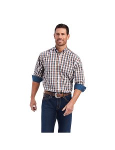 Camisas De Traje Ariat Wrinkle Free Scout Classic Fit Hombre Multicolor | VIOS90861