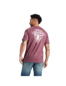 Camiseta Ariat Arrowhead 2.0 Hombre Burdeos | BQOJ96527