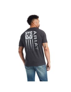 Camiseta Ariat Minimalist Hombre Gris | MTID21360