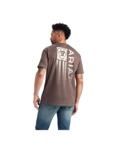 Camiseta Ariat Minimalist Hombre Marrones | NLKB07512