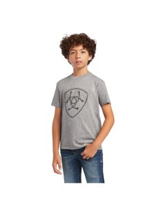 Camiseta Ariat Rope Shield Niños Multicolor | QEMP20659