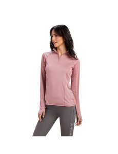 Capas Intermedias Ariat Lowell 2.0 1/4 Zip Mujer Rosas | WCFE04169