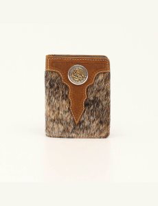 Carteras Ariat Mexico eagle bifold Hombre Marrones | HSZI35846