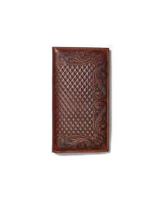 Carteras Ariat Rodeo Diamond Plate Hombre Marrones | EPRB74915