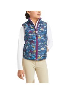 Chalecos Ariat Emma Reversible Insulated Niños Multicolor | OAYM02195