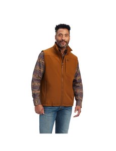 Chalecos Ariat Logo 2.0 Softshell Hombre Marrones | JASQ87530