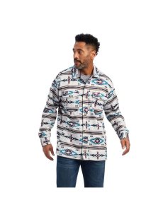 Chaquetas Ariat Caldwell Printed Shirt Hombre Beige Oscuro | WGTE01638