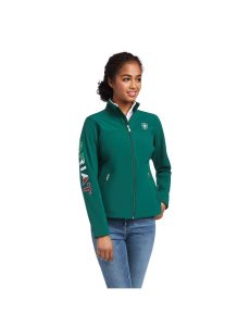 Chaquetas Ariat Classic Team Softshell MEXICO Mujer Multicolor | OAXH09514