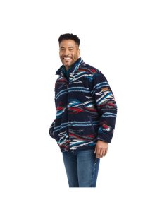 Chaquetas Ariat Fleece Chimayo Hombre Azul Marino | TAYW05247