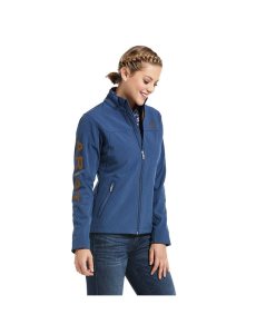 Chaquetas Ariat New Team Softshell Mujer Azules | WRKV94786