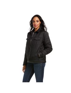 Chaquetas Ariat Puffer Trucker Insulated Mujer Negras | HZPM30795