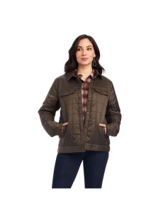 Chaquetas Ariat Puffer Trucker Insulated Mujer Multicolor | PTWE04179