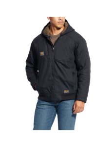 Chaquetas Ariat Rebar DuraCanvas Hombre Negras | PFDT38097