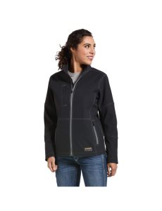 Chaquetas Ariat Rebar Stretch Lona Softshell Mujer Negras | JOWV51694