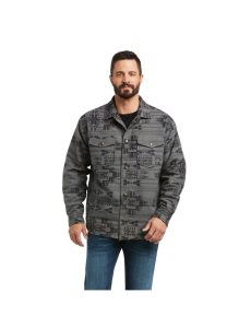 Chaquetas Ariat Retro Halderman Insulated Shirt Hombre Gris Oscuro | QPGX68471