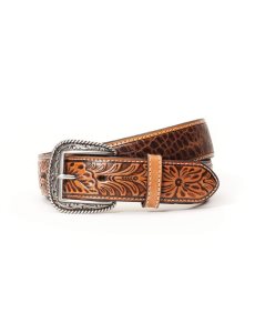 Cinturones Ariat Stonetown Hombre Marrones | BZWD61089