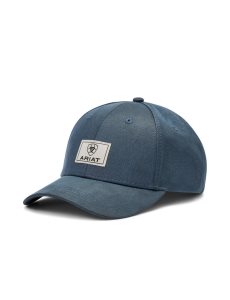 Gorras Ariat Box Logo Patch Hombre Azules | KBLR94623