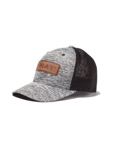 Gorras Ariat Box Logo Snapback Hombre Gris | DVEM50974