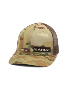 Gorras Ariat Offset Logo Hombre Camuflaje | XOZH61047