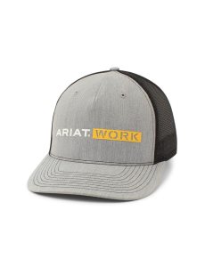 Gorras Ariat Trabajo Hombre Gris | VZHK69534