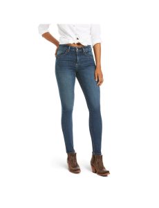 Jeans Ariat Premium High Rise Flaco Stretch Mujer Azules | NUXZ13894