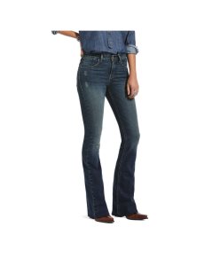 Jeans Ariat Premium High Rise Flare Mujer Azules | PZXL86294