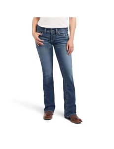 Jeans Ariat R.E.A.L. Mid Rise Raquel Boot Cut Mujer Multicolor | RWOS17463