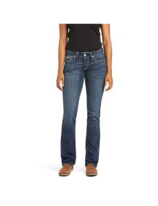 Jeans Ariat R.E.A.L. Mid Rise Stretch Ivy Stackable Directo Leg Mujer Multicolor | FARQ80569