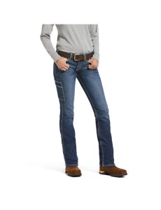 Jeans Ariat Rebar DuraStretch Riveter Directo Leg Mujer Multicolor | YSJE15723