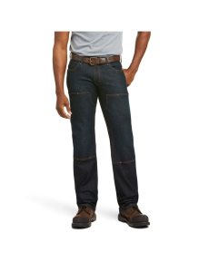 Jeans Ariat Rebar M5 Directo DuraStretch Basic Double Front Stackable Directo Leg Hombre Multicolor | EKFS07962