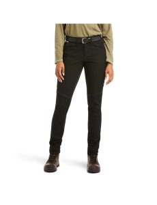 Pantalones Ariat Rebar DuraStretch Ripstop Cargo Directo Leg Mujer Negras | FZNO42615