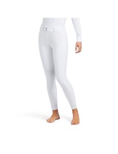 Pantalones Ariat Tri Factor Grip Knee Patch Breech Mujer Blancas | XOVJ20374