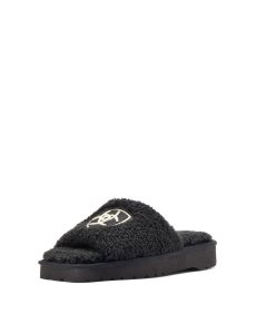 Pantuflas Ariat Cozy Chic Square Puntera Mujer Negras | YNDB80345