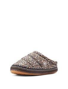 Pantuflas Ariat Crius Clog Mujer Marrones Leopardo | FJIH56940