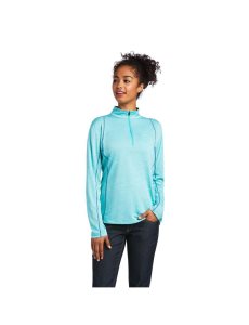 Ropa De Trabajo Ariat Rebar Evolution 1/2 Zip T Shirts Mujer Multicolor | BGHI64195