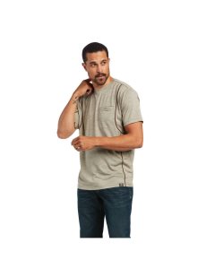 Ropa De Trabajo Ariat Rebar Evolution Atléticos Fit T Shirts Hombre Multicolor | XSZB96150